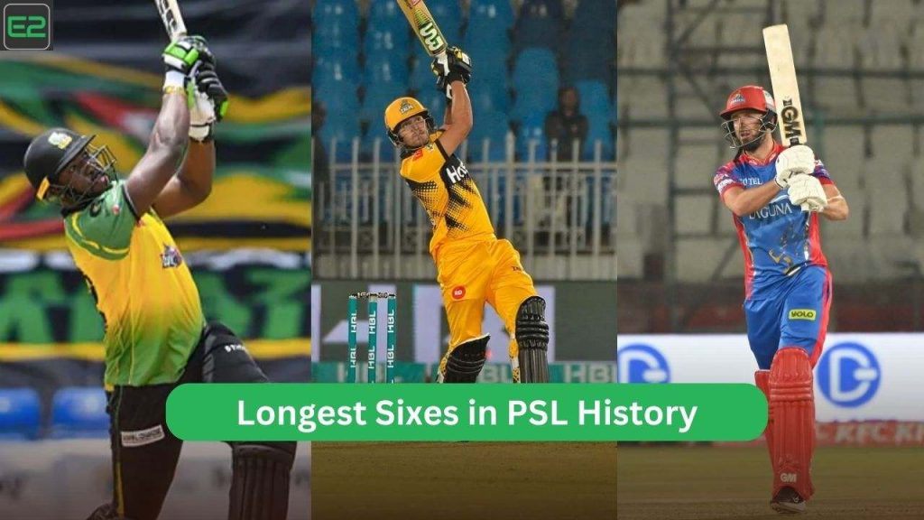 Longest Sixes in PSL History