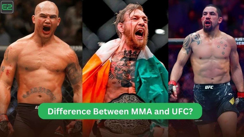 Difference Between MMA and UFC