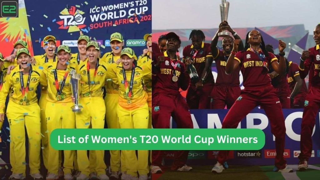 Women's T20 World Cup Winners