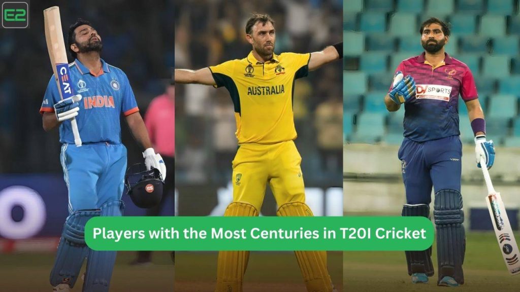 Most Centuries in T20I Cricket