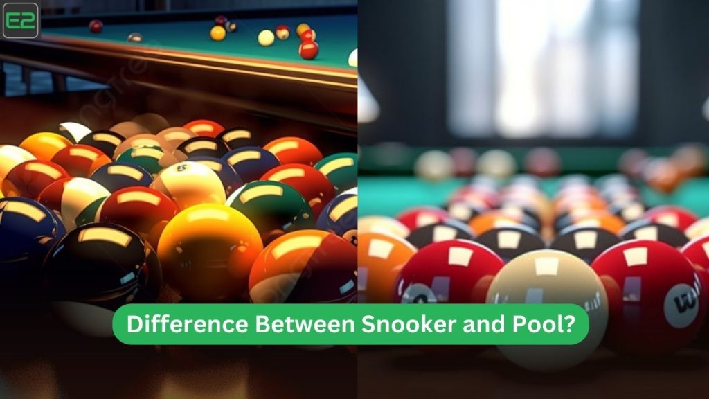 Difference Between Snooker and Pool