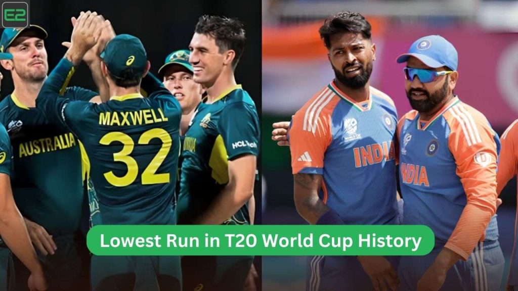 Lowest Run in T20 World Cup