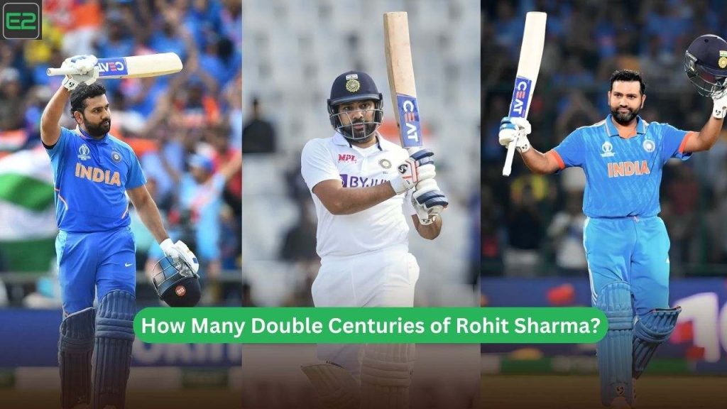 Double Centuries of Rohit Sharma