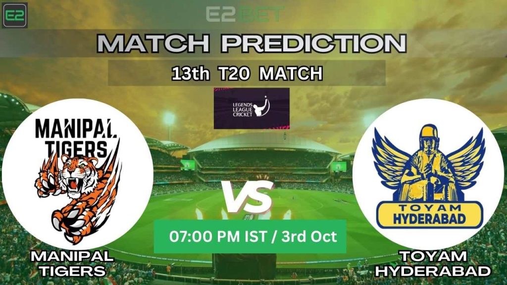 Manipal Tigers vs Toyam Hyderabad