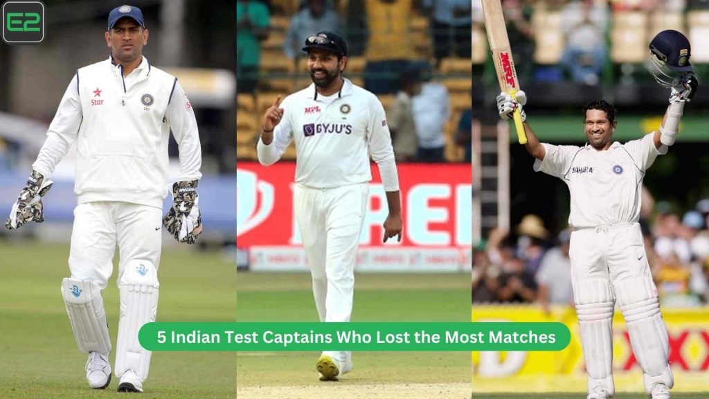 5 Indian Test Captains Who Lost the Most Matches