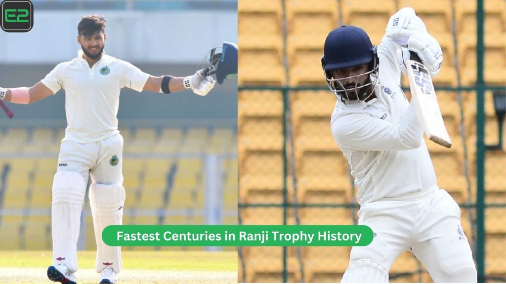 Fastest Centuries in Ranji Trophy History