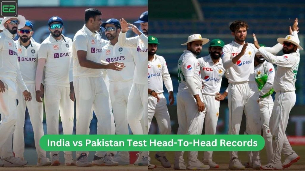 India vs Pakistan Test Rivalry