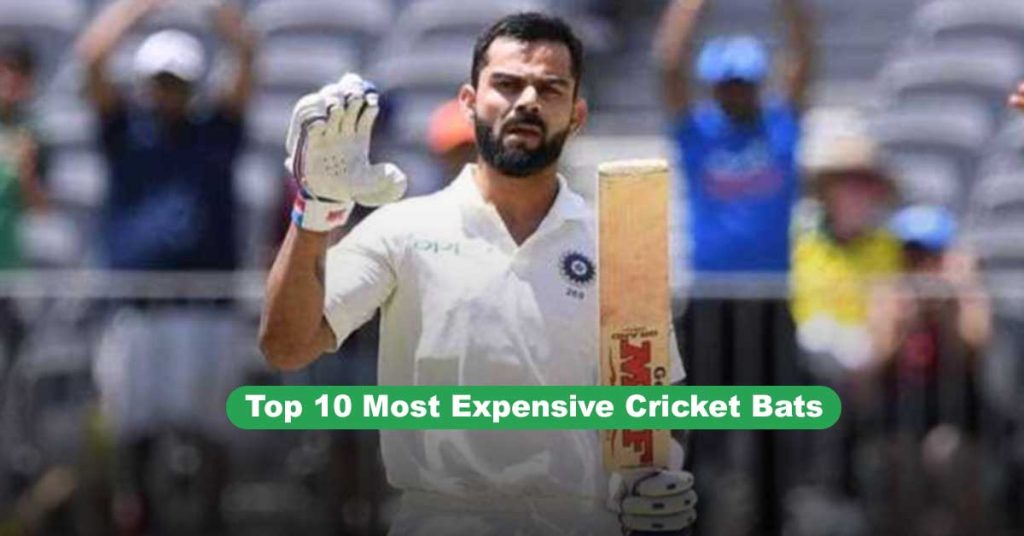 Most Expensive Cricket Bats