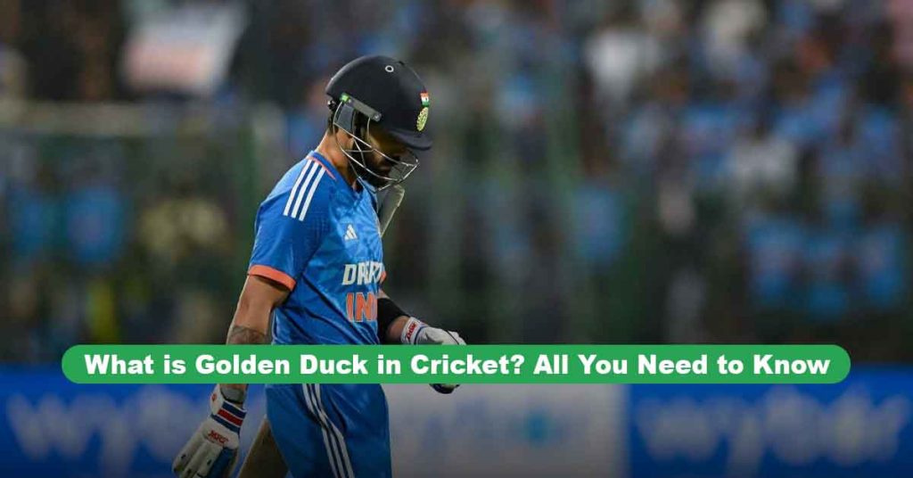 Golden Duck in Cricket