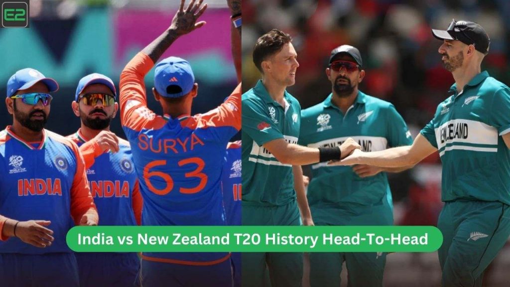 India vs New Zealand T20 History