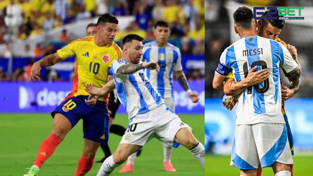Messi and James